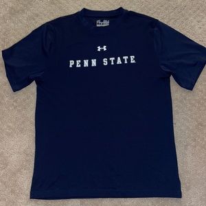 Penn Stare Under Armour T-shirt, athletic, small